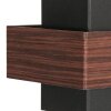 Steinhauer Muro eckige Wandleuchte im modernen Design für Wohn- und Schlafzimmer