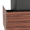 Steinhauer Muro eckige Wandleuchte im modernen Design für Wohn- und Schlafzimmer