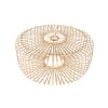 Steinhauer Sparkled Light modern arc floor lamp, sofa reading lamp with cage shade