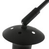 Steinhauer Sparkled Light modern arc floor lamp, sofa reading lamp with cage shade