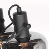 Steinhauer Glaslic 2-light wall lamp, modern adjustable bedside reading light