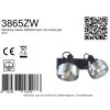 Steinhauer Glaslic 2-light wall lamp, modern adjustable bedside reading light
