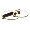 Globo Fletcher LED ring ceiling light 24 W 2550 lm 3000 K, modern flush-mounted