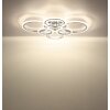 Globo Salinas LED Modern Ring Flush Mount Ceiling Light, 48W, 5400 lm