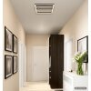 Globo Estrada modern LED square flush-mount ceiling light for hallway and living room