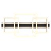 Globo Estrada LED Rectangular Flush Mount Ceiling Light Modern 40W 3000K 4200lm