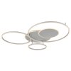 Globo Johnson round LED ceiling light ring lamp with remote control, modern