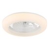 Globo Ferrell LED Round Ceiling Light with Remote Control, 45 cm, 1650 lm