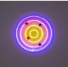 Globo Darteri LED Dartboard Neon Wall Light for Kids Room and Playroom ø 46 cm