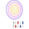 Globo Darteri LED Dartboard Neon Wall Light for Kids Room and Playroom ø 46 cm