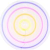 Globo Darteri LED Dartboard Neon Wall Light for Kids Room and Playroom ø 46 cm