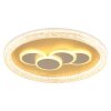 Globo Loraine LED modern round flush mount ceiling light 3000K 4390lm 40W