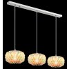 Globo Juana 3-Light Dining Table Pendant Light 90 cm E27, Modern Retro Style