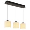 NOWA Thea LED triple pendant lamp for dining table, dining room ceiling light
