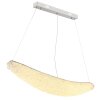 Globo Kristalla Modern LED Dining Table Pendant Light 105 cm with Remote Control
