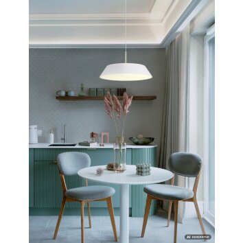 Globo Silena LED pendant light, dining table pendant light, Ø 40 cm, 3000 K, 2900 lm, 24 W