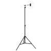 Globo Delgado LED selfie ring light with phone holder for content creation, 63 cm