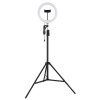 Globo Delgado LED selfie ring light with phone holder for content creation, 63 cm