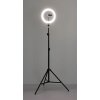 Globo Delgado LED selfie ring light with phone holder for content creation, 63 cm