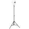 Globo Delgado LED selfie ring light with phone holder for content creation, 63 cm