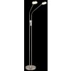 Globo Silvio LED Floor Standing Lamp, dual-head Reading Lamp, 1400 lm, 2700-4000 K