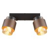 Globo Milley ceiling spotlight bar, dual ceiling spotlight, E27, modern, 2 x 40 W