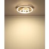 Globo Darryl I LED flush-mount ceiling light, ring ceiling light, 40W, 4410 lm, 3000/4000/6000K