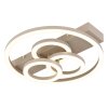 Globo Darryl I LED flush-mount ceiling light, ring ceiling light, 40W, 4410 lm, 3000/4000/6000K