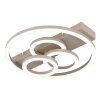 Globo Darryl I LED flush-mount ceiling light, ring ceiling light, 40W, 4410 lm, 3000/4000/6000K