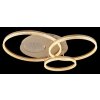 Globo Sanford LED 3-Ring Ceiling Light, Modern Flush Mount, 4322 lm, 3000 K, 40 W