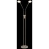 Globo Silvio LED 2-light floor lamp, 173 cm, 1400 Lumen, 2700, 3350 and 4000 Kelvin
