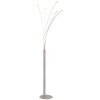 Globo Bizzy LED Stehlampe modern mit geschwungenen Lichtarmen als Leseleuchte