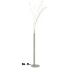 Globo Bizzy LED Stehlampe modern mit geschwungenen Lichtarmen als Leseleuchte
