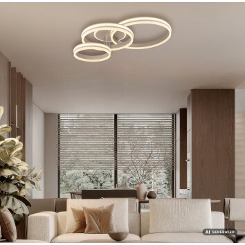 Globo Rubio LED Ceiling Light modern ring ceiling light 72W 7750lm 3000K