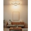 Globo Rubio LED ring ceiling light, modern ceiling lamp for living room and hallway