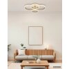 Globo Rubio LED ring ceiling light, modern ceiling lamp for living room and hallway