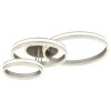 Globo Francine LED ceiling light, modern ring ceiling light for living room