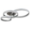 Globo Francine LED ceiling light, modern ring ceiling light for living room