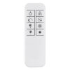 Globo Miles Modern LED Ring Ceiling Light with Remote Control for Living Room