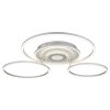 Globo Miles Modern LED Ring Ceiling Light with Remote Control for Living Room
