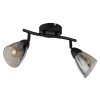 Globo Paula 2-Light Ceiling Spotlight E14 Modern with Adjustable Heads