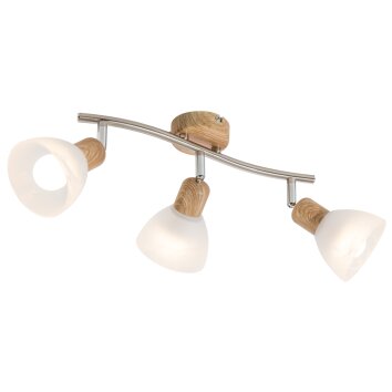 NOWA Daytona 3-light ceiling light with adjustable spots, E14, modern design