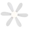 Globo Delores Modern LED Ceiling Fan with Light, Remote Control for Dining Room