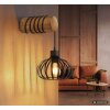 Globo Caldwell wall light, wall lamp with cord switch, cage shade, E27, industrial
