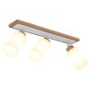 Globo Rowena 3-Light Ceiling Spotlight E27 Modern for Hallway, Kitchen, Dining Room