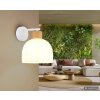 Globo Swanson wall lamp, modern wall light with rounded dome for hallway living room, E27 40W