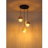 Globo Daren Three-Light Cluster Pendant Light for Dining Room, Kitchen and Hallway