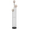 Globo Daren 3-Light Floor Lamp, Modern Standing Lamp for Living Room, Hallway, Dining Room