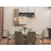 Globo Daren modern 4-light dining room pendant light for kitchen, E27, 108.7 cm