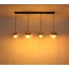 Globo Daren modern 4-light dining room pendant light for kitchen, E27, 108.7 cm